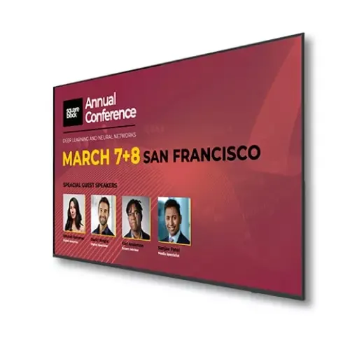 Sharp Monitor Profesional Led 86", Digital Signage, 16/7, Biz Tv, 4k, 1200:1, 400nits, Hdmix3, Usbx2, Ethernetx1, Wifi, Bocinasx2 (10w+10w), Dolby Ms11, 3 Años De Garantía Premium En Sitio - Image 2
