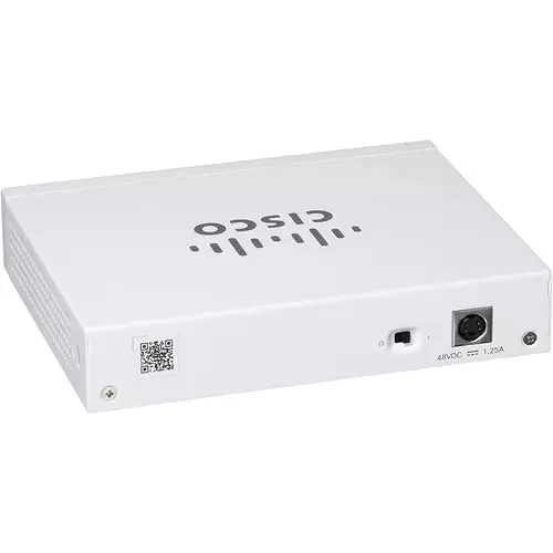 Cisco Switch Cbs110, No Administrable, 8 Puertos Gigabit Ethernet, Solo 4 Puertos Soportan Poe Con 32w Totales, De Escritorio, El Smartnet Se Adquiere Por Separado