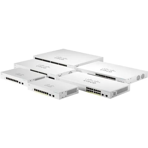 Cisco Switch Cbs220 Administrable Smart Capa 2, 48 Puertos Gigabit Ethernet, Poe+ Con 382w Totales, 4 Puertos Sfp (4x1g), El Smartnet Se Adquiere Por Separado