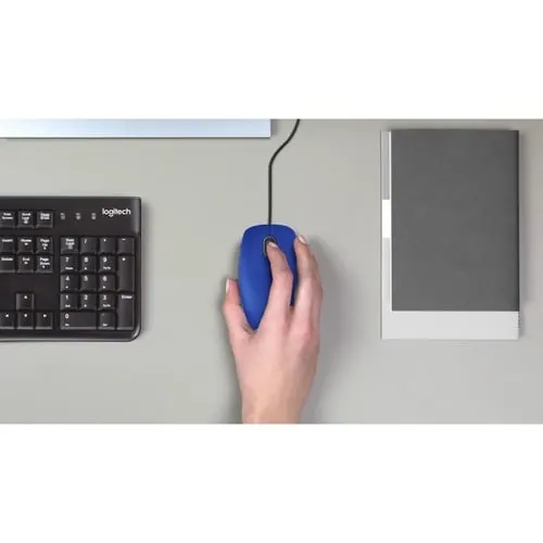 Mouse Logitech M110 - Usb Tipo A - óptico - 3 Botón(es) - Negro - Cable - 1000 Dpi - Rueda De Desplazamiento - Simétrico