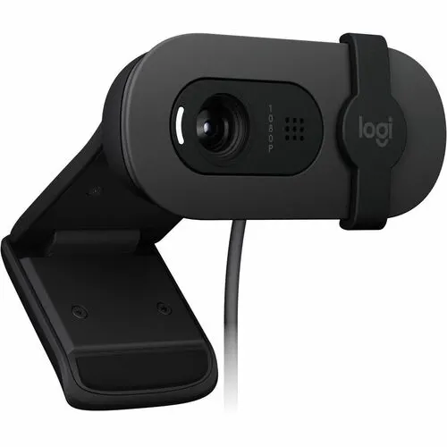 Cámara Web Logitech Brio 100 - 2megapíxel - 30fps - Grafito - Usb Tipo A - Full Hd - 1920 X 1080 Vídeo - Foco Estático - 58° ángulo - Micrófono - Windows, Macos, Macos 10.15, Windows 10 - Image 3