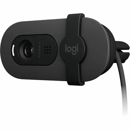 Cámara Web Logitech Brio 100 - 2megapíxel - 30fps - Grafito - Usb Tipo A - Full Hd - 1920 X 1080 Vídeo - Foco Estático - 58° ángulo - Micrófono - Windows, Macos, Macos 10.15, Windows 10 - Image 4