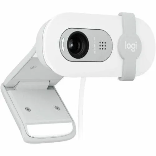 Cámara Web Logitech Brio 100 - 2megapíxel - 30fps - Blanco - Usb - 1 - Full Hd - 1920 X 1080 Vídeo - Foco Estático - 58° ángulo - Windows, Macos, Macos 10.15, Windows 10 - Image 3
