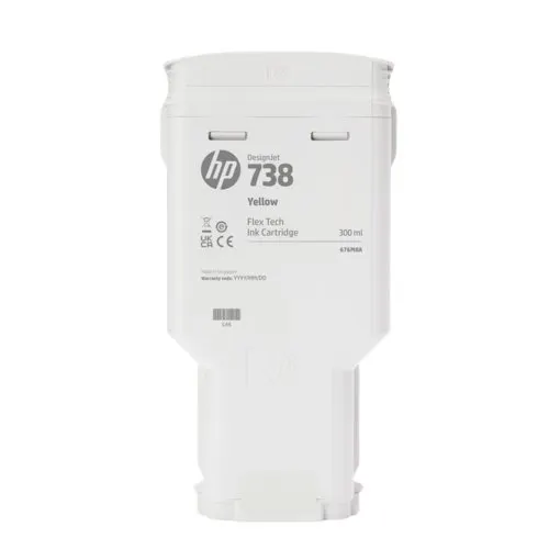 Hp 738 Cyan 130ml Tinta Amplio Formato 498n5a - Image 3