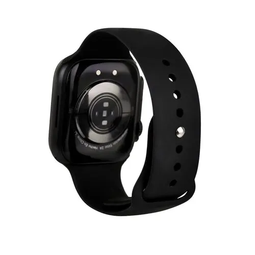 Perfect Choice Pc-270171 Smart Watch - Rectangular Case Shape - Negro Case Color - Negro Band Color - 4.8cm (1.9") - Amoled Pantalla - Bluetooth - Image 2