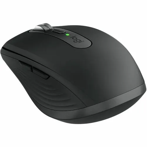 Mouse Logitech Mx Anywhere 3s - Bluetooth - Usb - Darkfield - Grafito - Inalámbrico - Recargable - 8000 Dpi - Rueda De Desplazamiento