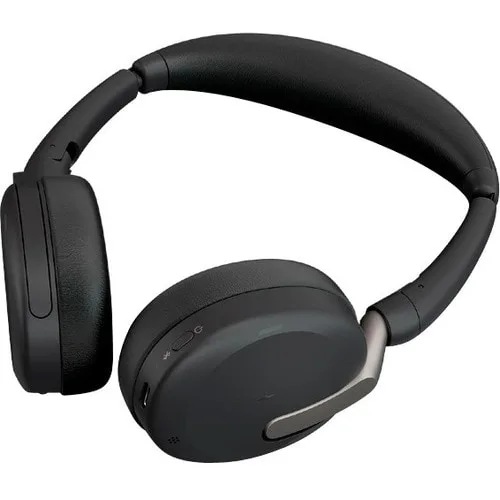 Auriculares Jabra Evolve2 65 Flex Inalámbrico Sobre La Oreja Estéreo - Binaural - Supra-Aural - 3000cm - Bluetooth - 20hz A 20khz - Tecnología Mems, Función De Cancelación De Ruido Ambiente Micrófono - Cancelación De Ruido - Image 4