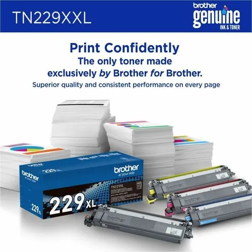 Cartucho De Tóner Brother Super Alto Rendimiento Láser - Negro - Original - 1 Solamente - 4500 Páginas