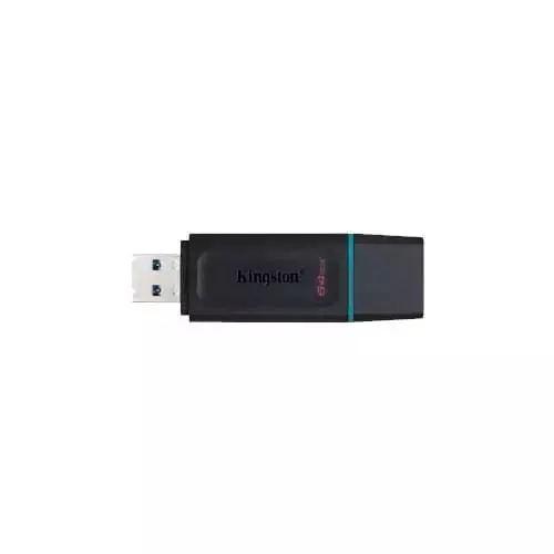 Usb 3.2 Memoria Kingston 64gb Datatraveler Exodia ( Negro-Verde)