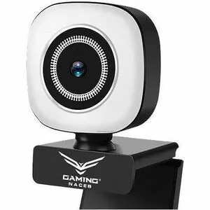 Camara Web Naceb 0958 Con Luz Fhd 30 Fps Microfono & Base Flexible