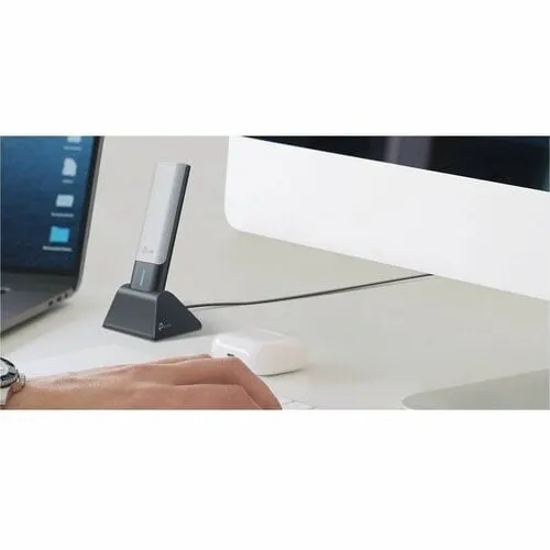 Tp-Link Archer Tx50uh Ieee 802.11 A/B/G/N/Ac/Ax Banda Dual Adaptador Wi-Fi Para Computadora De Escritorio - Usb 3.0 - 2.91gbit/S - 2.40ghz Ism - 5ghz Unii - Externo