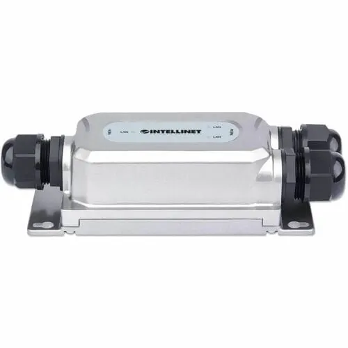 Extensor Para Exteriores Ultra Poe Con 2 Salidas Gigabit Ethernet - Intellinet Extensor