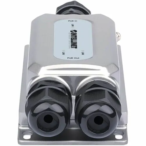Extensor Para Exteriores Ultra Poe Con 2 Salidas Gigabit Ethernet - Intellinet Extensor