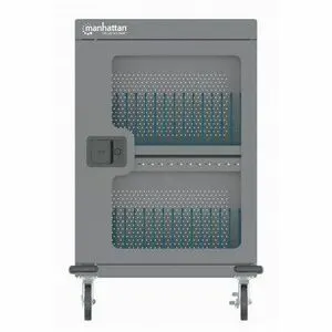 Gabinete De Carga Movil 32 Ptos Usb-C 576w Puerta Vidrio - Image 4