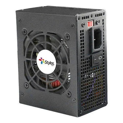 Fuente De Poder Stylos Sfx 500w Compatible Mini Itx / Micro Atx Negro