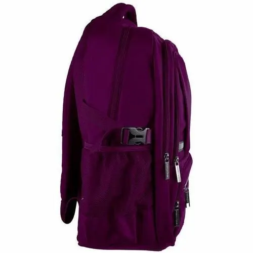 Estuche De Transporte Perfect Choice Forter (mochila) Para 39.6cm (15.6") A 43.2cm (17") Portátil - Violeta - Poliéster Body - Correa De Hombro - 480mm Altura X 330mm Ancho X 210mm Profundidad - 1 Paquete(s) - Image 2