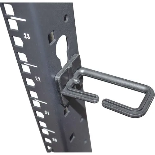 Intellinet 714242 26u De Suelo Caja Abierta Marco De Bastidor Para Servidor, Conmutador Lan, Panel De Conexión, Redes - 2 Poste - 482.60mm Ancho Del Rack X 1016mm Profundidad Del Rack - Negro Azabache - Intellinet Rack Abierto De 4 Postes 19" - Image 8