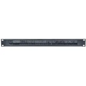 Intellinet Organizador De Cable - Negro - Sujetador De Cables - 1u Altura Del Rack X 19" Anchura De Panel - Acero - Image 2