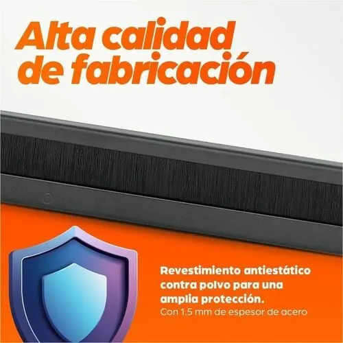 Intellinet Organizador De Cable - Negro - Sujetador De Cables - 1u Altura Del Rack X 19" Anchura De Panel - Acero - Image 7