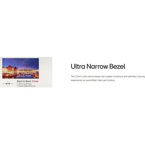 Videowall Lg 49inc 500 Nits Bezel 2.25mm 24/7 Panel Ips - Image 3