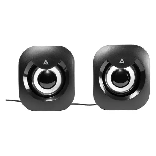 Bocinas Para Computo Acteck Esence Basic As215 / 3.5 Mm / Sonido Estereo 2.0 / 6 W / Advanced Negro