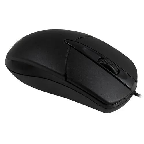 Mouse Acteck Alámbrico Optimize Ma210 / 1200 Dpi / 2 Botones / Conexión Usb A De 1.5m / Essential Negro