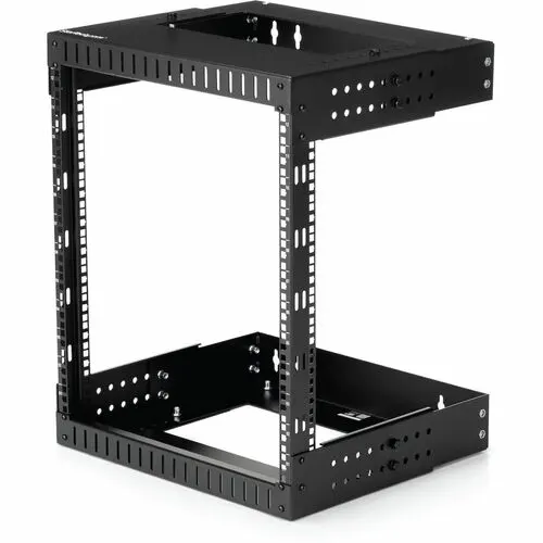 Startech.com Rack De Servidores Abierto De 12u De Pared De 19 Pulgadas - 2 Postes - Profundidad Ajustable - Para Equipo De Redes - Spcc, Acero - 90kg Capacidad Máxima De Peso - 90kg Capacidad De Peso Estático - 5año(s) Garantía - Image 8