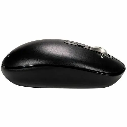 Mouse Naceb - Frecuencia Bluetooth/Radio - Usb - 6 Botón(es) - Negro - Inalámbrico - 2.40ghz - 3200 Dpi - Aa Battery Supported