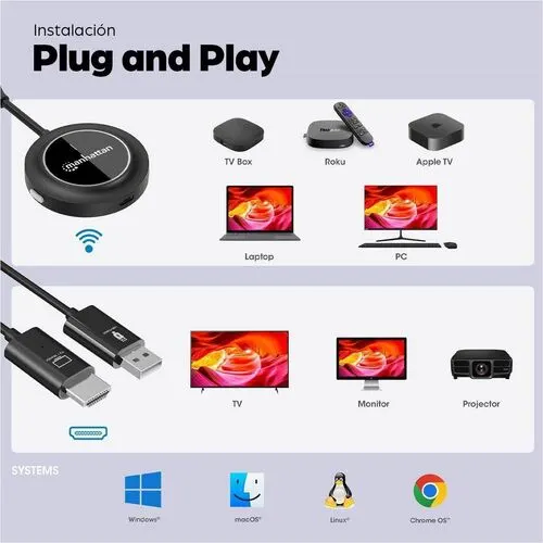 Transmisor Hdmi Inalámbrico 1080p - Negro - Image 10