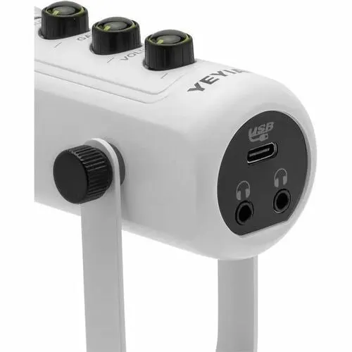 Micrófono Pc Gamer Yeyian, Micrófono Usb Condensador Con Cancelación De Ruido, Usb Tipo-C, Silencio, Control De Ganancia, Monitoreo Para Streaming, Podcast, Para Pc Gamer, Laptop, Mac, - Image 6