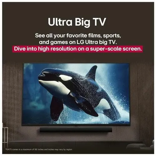 Smart Led-Lcd Tv 2025 Lg Ua75 43ua7500psa 109.2cm - 4k Uhdtv - Hig Dynamic Range (alto Rango Dinámico, Hdr) - Negro - 1092.20mm Clase - Hdr10 Pro - Led Retroiluminación - Netflix, Prime Video, Disney+, Apple Tv, Youtube, Airplay - 3840 X 2160 Resolución - Image 11