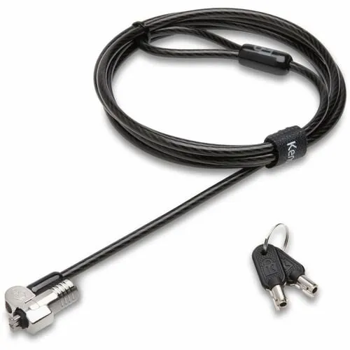 Kensington Nanosaver Cable De Bloqueo Para Portátil, Tableta - 1.83m Cable - Cierre Con Llave - Acero Al Carbono, Plástico - Para Portátil, Tableta