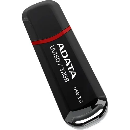 Adata Usb 32gb Uv150 Black 3.0 Auv150-32g-Rbk