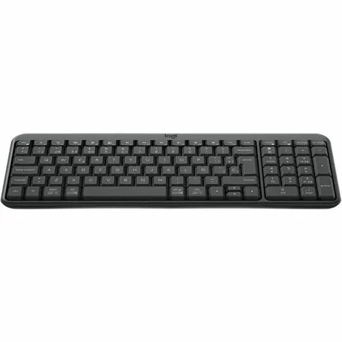Logitech K250 Robusto Teclado - Compacto - Inalámbrico Conectividad - Español - Qwerty Diseño - Grafito - Bluetooth - 10m - Windows 10, Windows 11, Mac Os X 12.0 Monterey, Chromeos, Linux, Ipados 15, Ios 15, Android 12 - Chromebook - Pc, Mac - Plástico Reciclado - Aaa Tamaño De Batería Admitida - Image 2