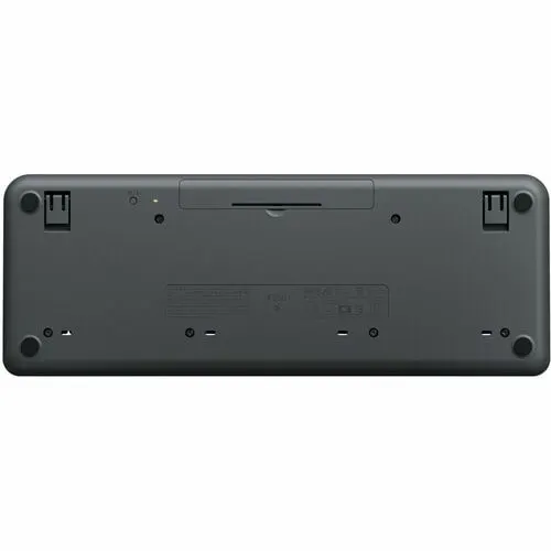 Logitech K250 Robusto Teclado - Compacto - Inalámbrico Conectividad - Español - Qwerty Diseño - Grafito - Bluetooth - 10m - Windows 10, Windows 11, Mac Os X 12.0 Monterey, Chromeos, Linux, Ipados 15, Ios 15, Android 12 - Chromebook - Pc, Mac - Plástico Reciclado - Aaa Tamaño De Batería Admitida - Image 5