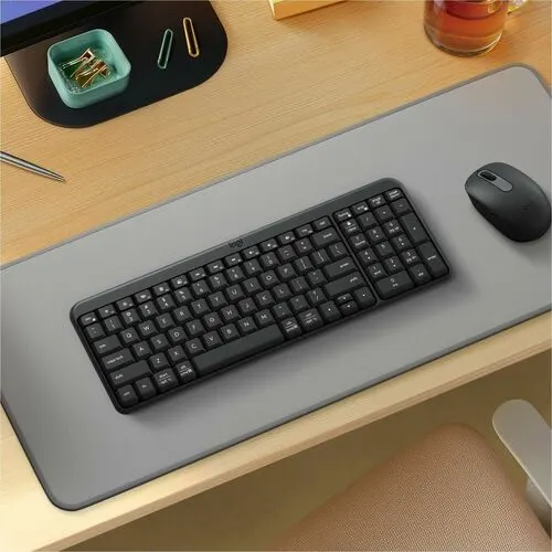 Logitech K250 Robusto Teclado - Compacto - Inalámbrico Conectividad - Español - Qwerty Diseño - Grafito - Bluetooth - 10m - Windows 10, Windows 11, Mac Os X 12.0 Monterey, Chromeos, Linux, Ipados 15, Ios 15, Android 12 - Chromebook - Pc, Mac - Plástico Reciclado - Aaa Tamaño De Batería Admitida - Image 7