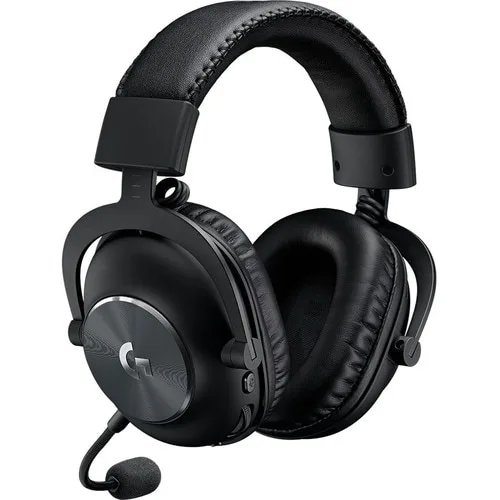 Auriculares De Gaming Logitech Inalámbrico Sobre La Cabeza Estéreo - Negro - Binaural - Circumaural - 1500cm - 32ohm - 20hz A 20khz - Cardioid, Uni Direccional, Electret, Condensador Micrófono
