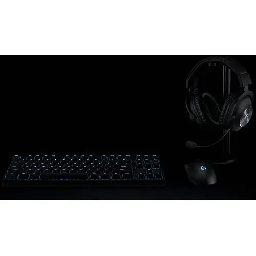 Auriculares De Gaming Logitech Inalámbrico Sobre La Cabeza Estéreo - Negro - Binaural - Circumaural - 1500cm - 32ohm - 20hz A 20khz - Cardioid, Uni Direccional, Electret, Condensador Micrófono