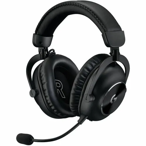 Auriculares De Gaming Logitech G Pro X Con Cable/Inalámbrico Sobre La Cabeza Estéreo - Negro - Binaural - Cerrado - 3000cm - Bluetooth - 38ohm - 20hz A 20khz - Cardioid, Uni Direccional, Condensador Electret Micrófono - Usb, Mini-Phone (3.5mm)