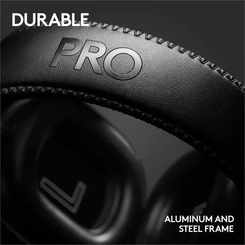 Auriculares De Gaming Logitech G Pro X Con Cable/Inalámbrico Sobre La Cabeza Estéreo - Negro - Binaural - Cerrado - 3000cm - Bluetooth - 38ohm - 20hz A 20khz - Cardioid, Uni Direccional, Condensador Electret Micrófono - Usb, Mini-Phone (3.5mm)