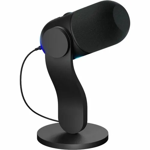 Micrófono Para Juegos, Streaming En Vivo, Transmisión Logitech G Yeti Gx - Dinámico - Negro - 60hz A 18.50khz - Super-Cardioid - Puede Colocarse Sobre Un Letrero Informativo, Boom, De Escritorio - Usb Tipo C