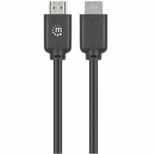 Cable Hdmi De Alta Velocidad 4k@60hz Con Ethernet, 5 M, Hdmi Macho A Macho, Hdr, Contactos Chapados En Oro, Doble Apantallamiento, Hec, Arc, 3d, Ancho De Banda De 18 Gbps, Negro - Cable For Dispositivo De Audio/Vídeo - 18gbit/S - Admite Hasta3840 X 2160 - Apantallado - Oro Contacto Chapado - 30 Awg - Negro