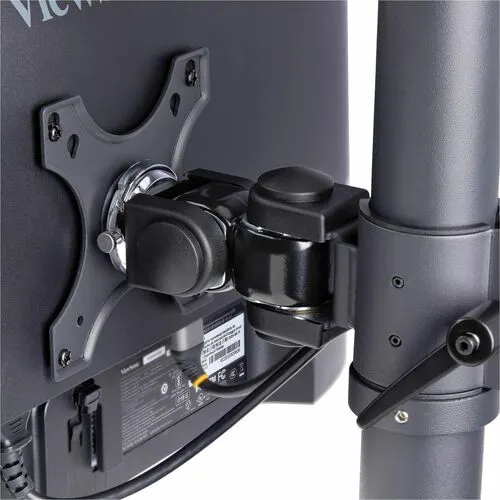 Startech.com Soporte De Escritorio Para Dos Monitores Apilados Verticales De 49" 16:9 O 32:9 - Total De 32kg - Vesa - Taa - Altura Ajustable - 2 Pantalla(s) Admitidas - 43.2cm A 124.5cm (49") Para Pantalla Plana - 31.75kg Capacidad De Carga - 75 X 75, 100 X 100 - Compatible Con Montura Vesa - Acero, Plástico - 1 - Image 8