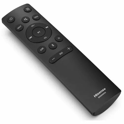 Hisense Hs1000 2.0 Bluetooth Barra De Sonido - 120w Rms - Negro - Montaje En Pared - 40hz A 20khz - Dolby Digital, Dolby Digital Plus, Virtual Surround, Dts Virtual:x, Surround Sound, Dolby Audio - Usb - Hdmi - 1