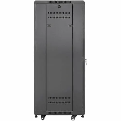 Gabinete 19" Pro Line Con Extractores De Aire, 27u, Frente De 600 Mm, Unidad De Ventilación Con Dos Extractores De Aire Instalados En El Techo, Profundidad De 600 Mm, Ensamblado, Negro Ral 9004. Profundidad De Instalación útil: Ajustable De 150 A 500 Mm (5.91 A 19.69 Pulg.) - Image 5
