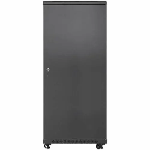 Gabinete 19" Pro Line Con Extractores De Aire, 27u, Frente De 600 Mm, Unidad De Ventilación Con Dos Extractores De Aire Instalados En El Techo, Profundidad De 600 Mm, Ensamblado, Negro Ral 9004. Profundidad De Instalación útil: Ajustable De 150 A 500 Mm (5.91 A 19.69 Pulg.) - Image 6