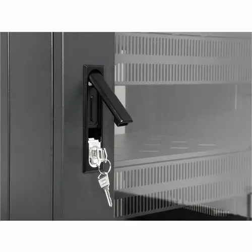 Gabinete 19" Pro Line Con Extractores De Aire, 27u, Frente De 600 Mm, Unidad De Ventilación Con Dos Extractores De Aire Instalados En El Techo, Profundidad De 600 Mm, Ensamblado, Negro Ral 9004. Profundidad De Instalación útil: Ajustable De 150 A 500 Mm (5.91 A 19.69 Pulg.) - Image 9