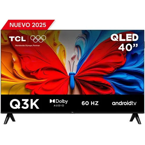 Smart Led-Lcd Tv 2025 Tcl Q3k 40q3k 100.3cm - Hdtv - Hig Dynamic Range (alto Rango Dinámico, Hdr) - Negro - 1016mm Clase - Hdr10+, Hlg, Hdr10 - Led Quantum Dot Retroiluminación - Asistente De Google, Google Home Soportado - Netflix, Prime Video, Azul Turquesa, Hulu, Disney+, Youtube, Vudu, Google Play Movies & Tv, Spotify, Apple Tv, ... - 1920 X 1080 Resolución - Image 8