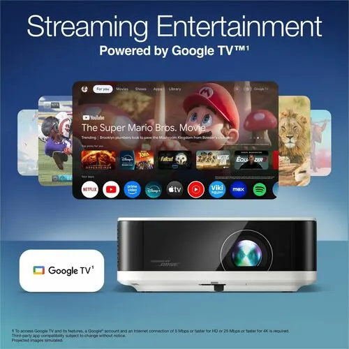 Proyector Led Lifestudio Ef-61w 700lum 1080p Hdmi Google Tv - Image 9