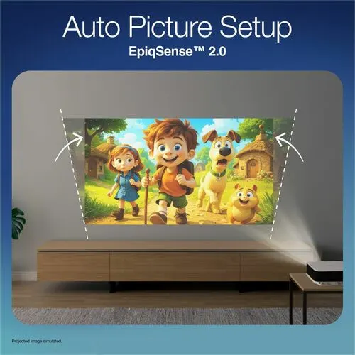 Proyector Led Lifestudio Ef-61w 700lum 1080p Hdmi Google Tv - Image 11